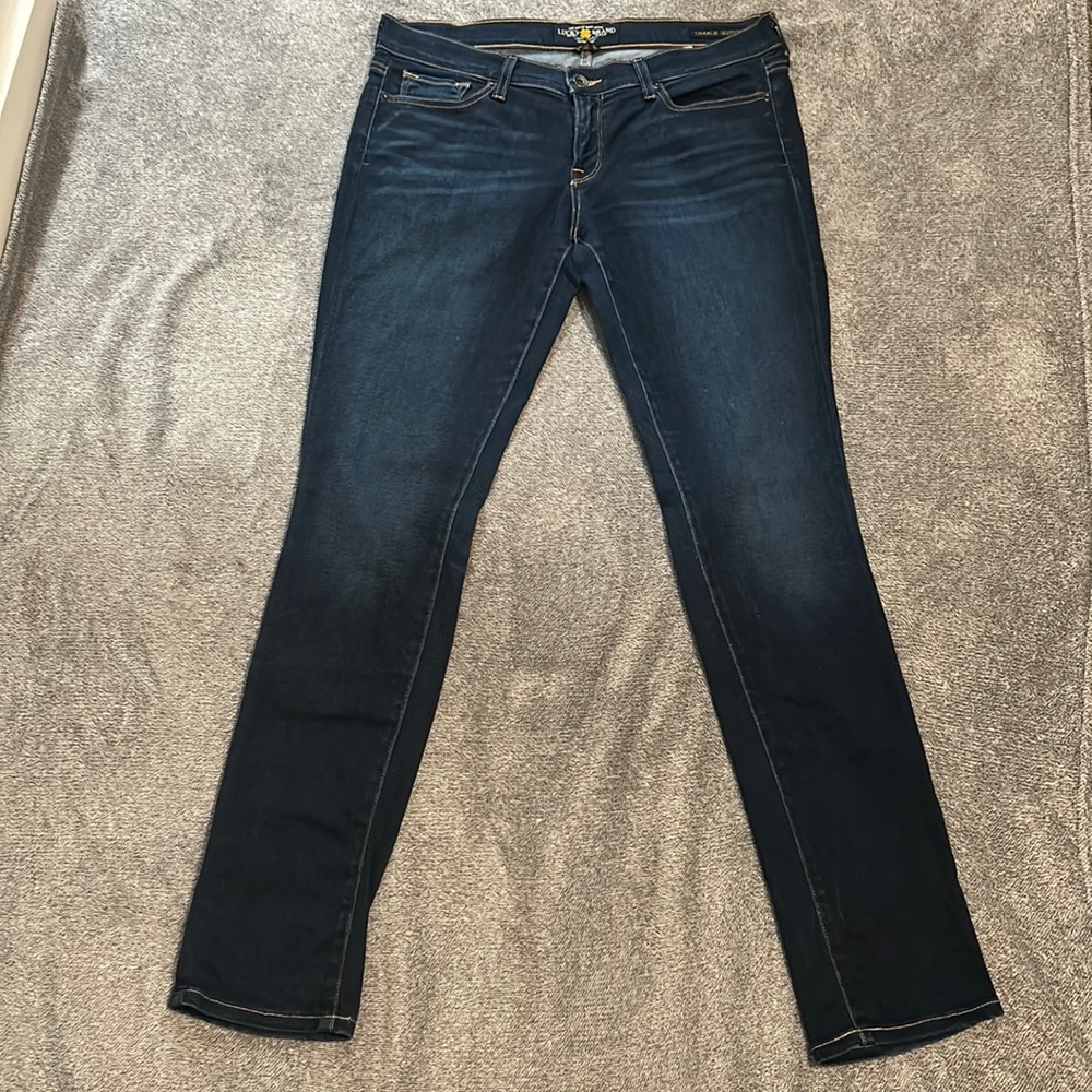 Lucky Brand Charlie Skinny Jeans Size 10